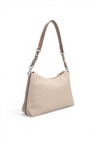 Silver Polo Bej - Latte Fashion Kadın Omuz Çantası SP1290