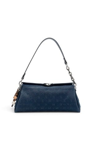 Silver & Polo Lacivert - Lacivert Fashion Kadın Omuz Çantası SP1294