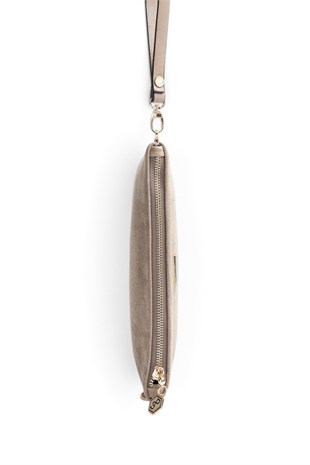 Silver Polo C.Vizon - C.Vizon Süet Kadın Portföy ve Clutch El Çantası SP1250