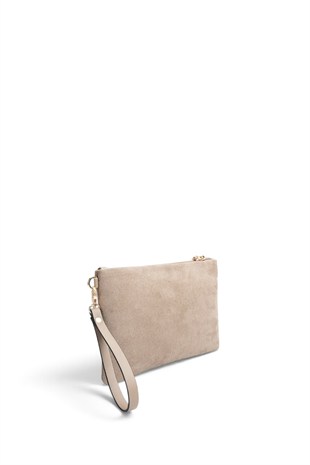 Silver Polo C.Vizon - C.Vizon Süet Kadın Portföy ve Clutch El Çantası SP1250