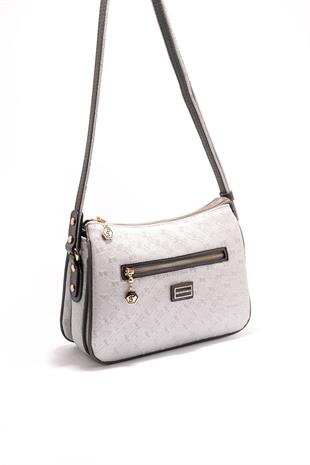 Silver & Polo A.gümüş - Antrasit SP818 Kadın Çapraz Çanta