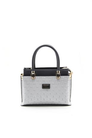 Silver & Polo A.gümüş - Antrasit SP826 Kadın El Çantası