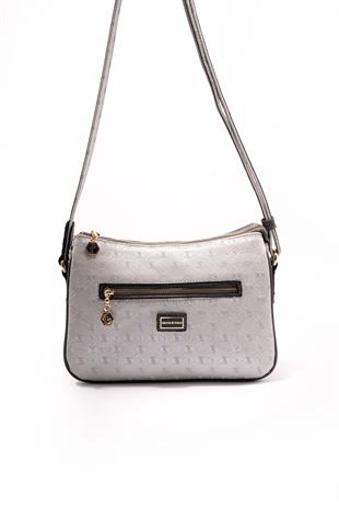 Silver & Polo A.gümüş - Antrasit SP818 Kadın Çapraz Çanta