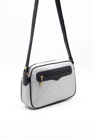 Silver & Polo A.gümüş - Antrasit SP491 Kadın Çapraz Çanta