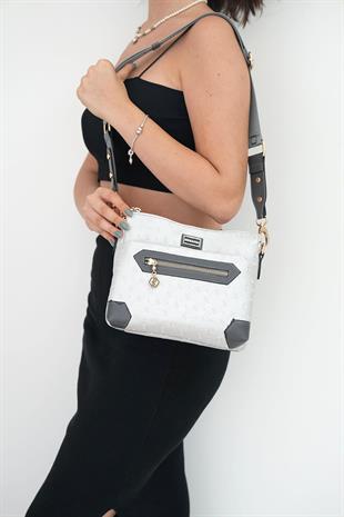 Silver & Polo A.gümüş - Antrasit SP1110 Kadın Çapraz Çanta