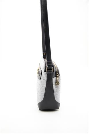 Silver & Polo A.gümüş - Antrasit SP364 Kadın Çapraz Çanta