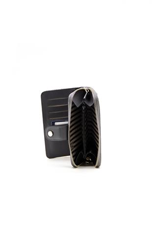 Silver & Polo A.gümüş - Antrasit SP882 Kadın Cüzdan & Kartlık