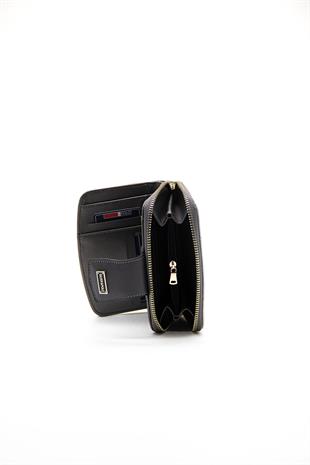 Silver & Polo A.gümüş - Antrasit SP874 Kadın Cüzdan & Kartlık