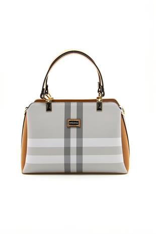 Silver & Polo A.Gri - A.Taba SP972 Kadın El Çantası