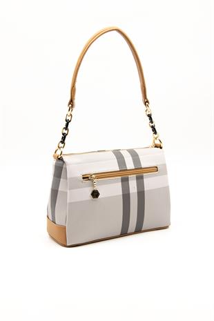 Silver & Polo A.Gri - A.Taba SP910 Kadın Çapraz Çanta