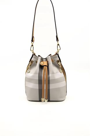 Silver & Polo A.Gri - A.Taba SP1137 Kadın Omuz Çantası