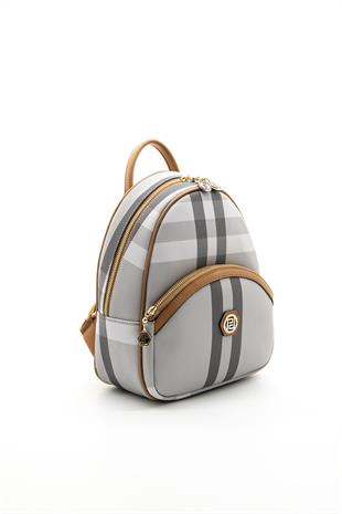 Silver & Polo A.Gri - A.Taba SP945 Kadın Sırt Çantası