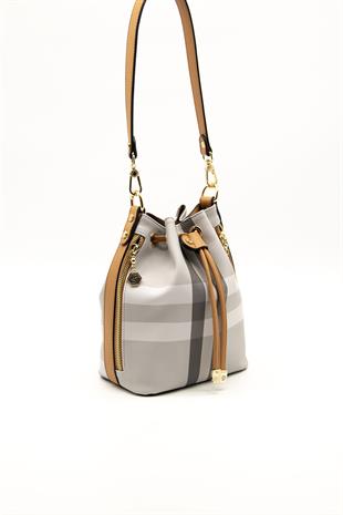 Silver & Polo A.Gri - A.Taba SP1137 Kadın Omuz Çantası
