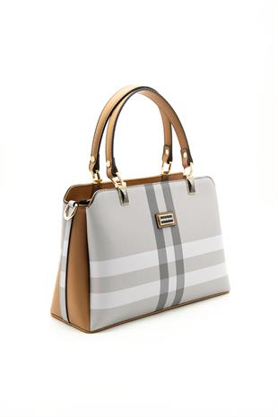 Silver & Polo A.Gri - A.Taba SP972 Kadın El Çantası