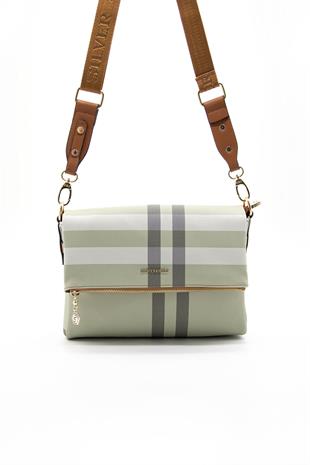 Silver & Polo A.Yeşil - A.Taba SP963 Kadın Çapraz Çanta