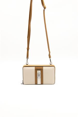 Silver & Polo Bej - A.Taba - Kemik SP1138 Kadın Cüzdan & Kartlık
