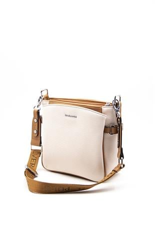 Silver & Polo Bej-A.Taba SP884 Çapraz Çanta
