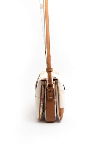 Silver & Polo Bej - A.Taba SP784 Kadın Çapraz Çanta