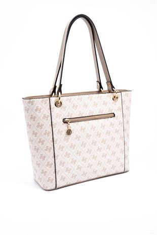 Silver & Polo Bej - Kum SP1176 Kadın Omuz Çantası