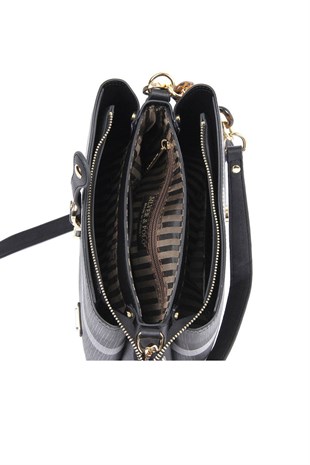 Silver & Polo Bej - Taba SP974 Kadın Omuz Çantası