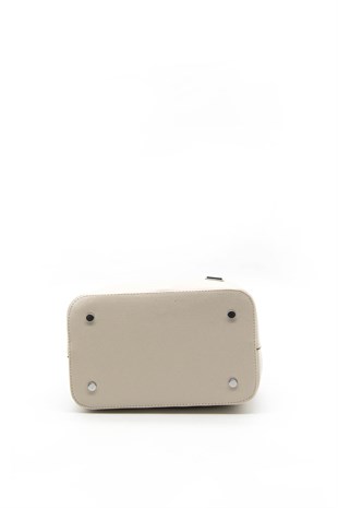 Silver & Polo Bej - Taba SP967 Kadın Çapraz Çanta