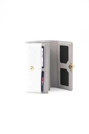 Silver & Polo Beyaz-A.gri SP979 Kadın Cüzdan & Kartlık