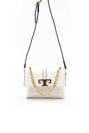 Silver & Polo Beyaz - Beyaz SP1148 Kadın Çapraz Çanta