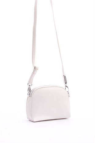 Silver & Polo Beyaz - Beyaz SP765 Kadın Çapraz Çanta