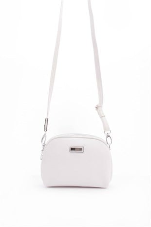 Silver & Polo Beyaz - Beyaz SP765 Kadın Çapraz Çanta