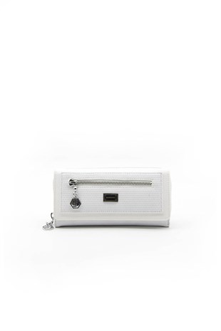 Silver & Polo Beyaz - Beyaz SP846 Kadın Cüzdan & Kartlık