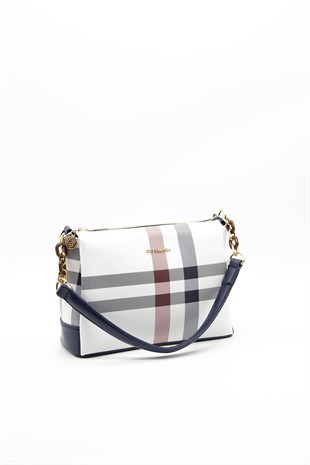 Silver & Polo Beyaz - Laci SP910 Kadın Çapraz Çanta