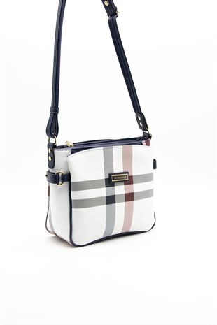 Silver & Polo Beyaz - Laci SP884 Kadın Çapraz Çanta