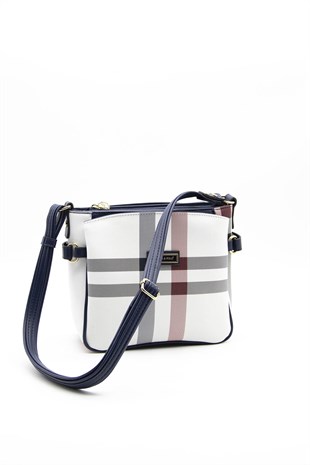 Silver & Polo Beyaz - Laci SP884 Kadın Çapraz Çanta