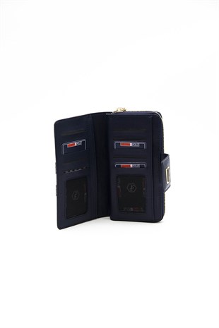 Silver & Polo Beyaz - Laci SP928 Kadın Cüzdan & Kartlık