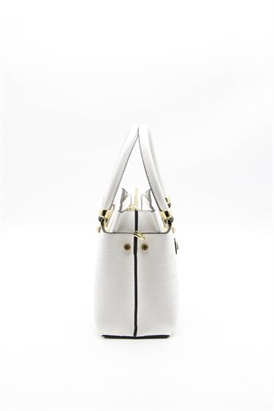 Silver & Polo Beyaz - Beyaz SP826 Kadın El Çantası