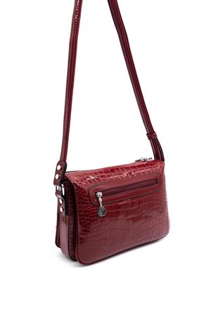 Silver & Polo Bordo Rugan SP784 Kadın Çapraz Çanta