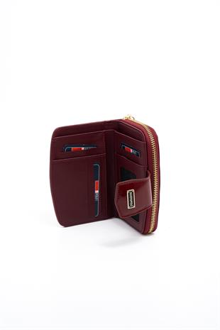Silver & Polo Bordo Rugan SP874 Kadın Cüzdan & Kartlık