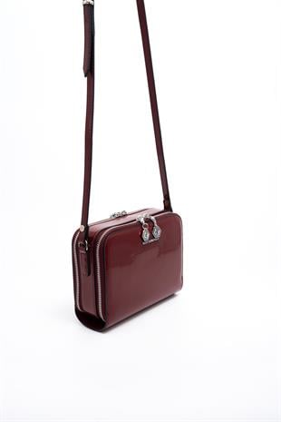 Silver & Polo Bordo Rugan SP888 Kadın Çapraz Çanta