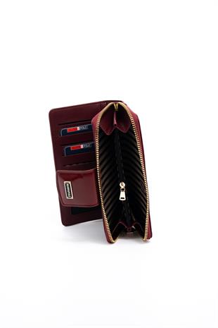 Silver & Polo Bordo Rugan SP928 Kadın Cüzdan & Kartlık