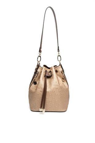 Silver & Polo Bronz - Kahve SP1137 Kadın Omuz Çantası
