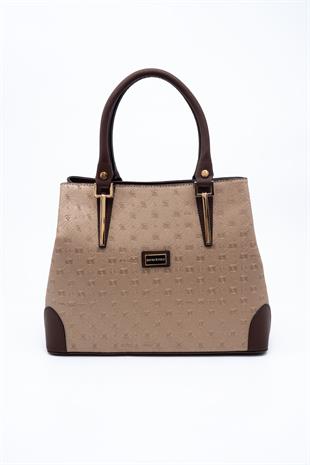 Silver & Polo Bronz - Kahve SP667 Kadın El Çantası
