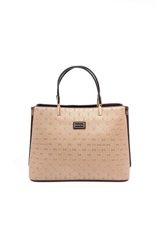 Silver & Polo Bronz - Kahve SP924 Kadın El Çantası