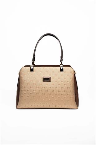 Silver & Polo Bronz - Kahve SP972 Kadın El Çantası