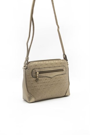 Silver & Polo Bronz - Bronz SP364 Kadın Çapraz Çanta