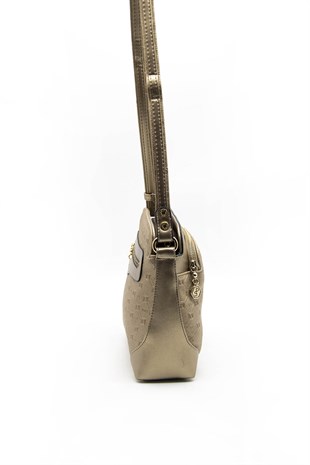 Silver & Polo Bronz - Bronz SP364 Kadın Çapraz Çanta