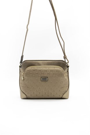 Silver & Polo Bronz - Bronz SP364 Kadın Çapraz Çanta