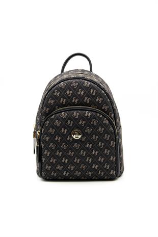 Silver & Polo Füme - Siyah SP1062 Kadın Sırt Çantası