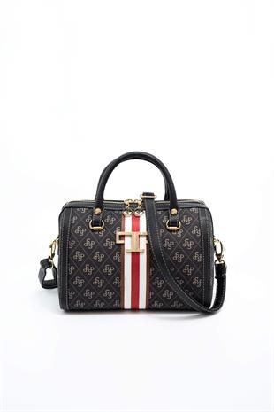 Silver & Polo Füme - Siyah SP1091 Kadın El Çantası