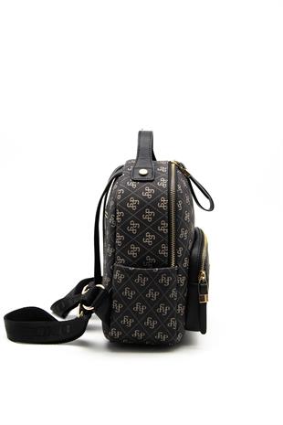 Silver & Polo Füme - Siyah SP1130 Kadın Sırt Çantası