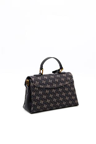 Silver & Polo Füme - Siyah SP1159 Kadın El Çantası